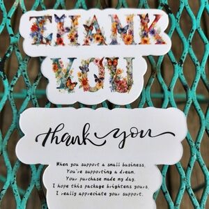 Thank You Cards Bundle Of Fifty